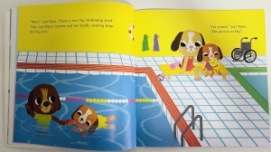 First Experiences: Piper the Puppy Learns to Swim #BK408 - Img 4