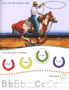 Get Set Go Writing : Big Animals Wipe Clean Activities #BK343 - Img 4