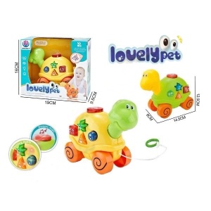 Jucarie de tras Broscuta interactiva cu Lumini si Sunete #JJ5364 - Img 3
