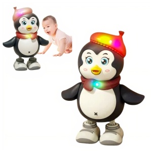 Jucărie interactivă Pinguin Dansator cu Lumini si Muzică #JJ5130 - Img 7