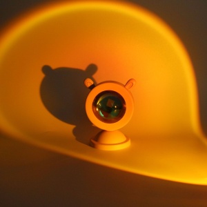 Lampa de Veghe Apus de Soare, proiectie Multicolora, cu Telecomanda, alimentare USB #JJ5331 - Img 8