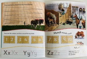 Learn to Write - Wipe Clean - Horses #BK360 - Img 8