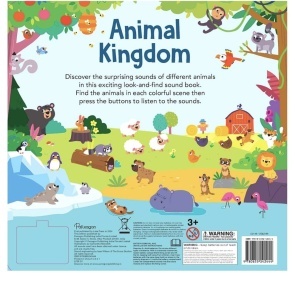 Look and Find: Animal Kingdom - 50 Button Mega Sound Book #BK534 - Img 4
