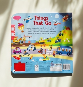 Look and Find: Things That Go - 50 Button Mega Sound Book #BK535 - Img 9