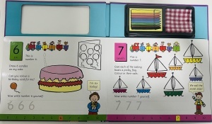 Numbers: Practice Book - Write on and Wipe off (big book) #BK291 - Img 5