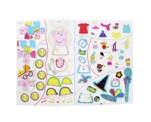 Peppa Pig: Let’s Dress Up - Activity Book #BK538 - Img 3