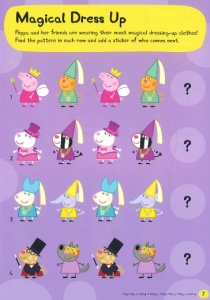 Peppa Pig - Magic - Sticker Activity Book #BK052 - Img 4
