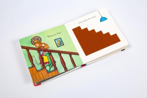 Pip and Posy: Where are you? - At Bedtime- Felt Flaps, Axel Scheffler #BK560 - Img 5