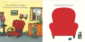 Pip and Posy: Where are you? - At Bedtime- Felt Flaps, Axel Scheffler #BK560 - Img 4