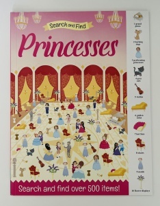 Search and Find: Princesses #BK245