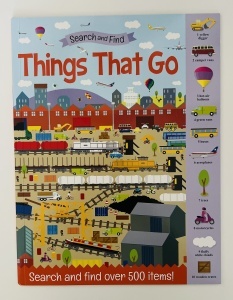 Search and Find: Things that Go #BK246