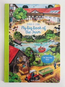 Search and Learn: My Big Book of the Farm #BK395
