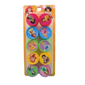 Set 10 Stampile copii, Model Printese din Desene, multicolor#JJ5185 - Img 7