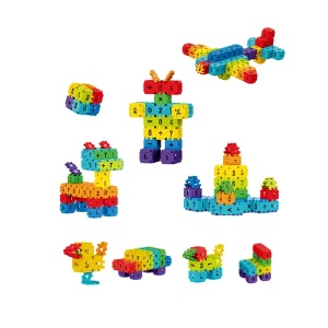 Set de Asamblare - Placute Matematice, 90 piese, multicolor #JJ5517 - Img 3