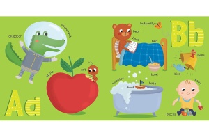 Toddler’s World: A B C - A fun first Alphabet Book #BK275 - Img 2