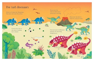 Usborne: Dinosaur Activities - Wipe Clean (with Pen) #BK459 - Img 4