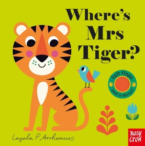 Where’s Mr. Tiger? - Felt Flaps and Mirror #BK312 - Img 5
