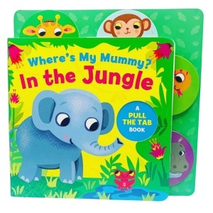 Where’s My Mummy? - In the Jungle (Pull-the-tab) #BK223 - Img 1