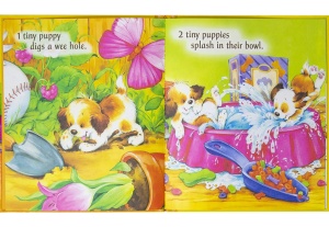 10 Little Puppies - A Counting Book #BK333 - Img 2