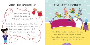 Action Rhymes - Push-Pull-Slide - Campbell #BK022 - Img 2