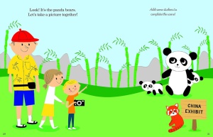 At the Zoo - Sticker Stories - Activity Book #BK059 - Img 5