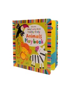 Baby’s First Touchy-feely: Animals Playbook - Usborne #BK540 - Img 2