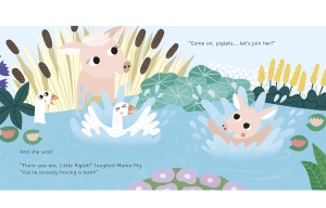 Bathtime, Little Piglet -Pull Tabs and Sliders #BK313 - Img 5
