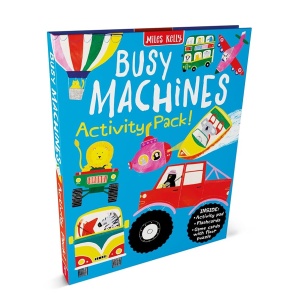 Busy Machines Activity Pack - Miles Kelly #BK344