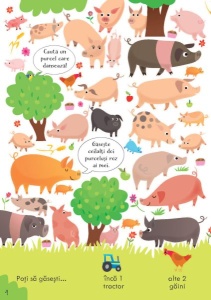 Cauta si gaseste. La ferma (Usborne) #CR118 - Img 3