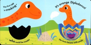 Dino -A Cracking Book of Colours -My Peek Through #BK185 - Img 9
