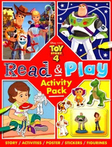 Disney Pixar Toy Story 4: Read & Play Activity Pack (Story book, Activity book, Figurines, Poster, Sticker) #BK234 - Img 8