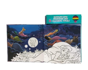 Disney Princess: Ariel - Read & Colour #BK317 - Img 4