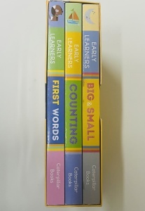 Early Learners: My First Library ( 3 Books Set) #BK268 - Img 3