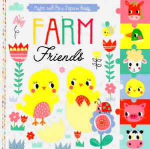 Farm Friends - Pull-Out double-sided Jigsaw Book #BK028 - Img 1
