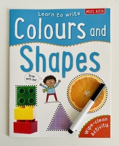 Learn to Write - Wipe Clean - Colours and Shapes #BK357