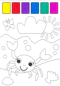 Little Artists: Sea Life Secrets - Magic Water Paint #BK434 - Img 3