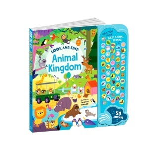 Look and Find: Animal Kingdom - 50 Button Mega Sound Book #BK534