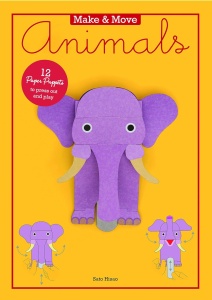 Make & Move: Animals - 12 Paper Puppets to Press Out and Play #BK228