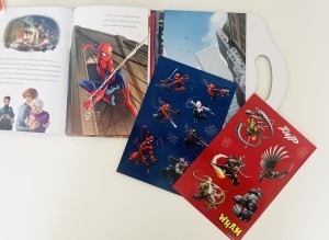 Marvel Spider-Man: My Magnet & Book Pack (Story&Activity Book, 18 magnets, Magnetic Play Scene) #BK236 - Img 3