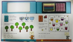 Numbers: Practice Book - Write on and Wipe off (big book) #BK291 - Img 2