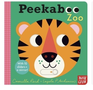 Peekaboo Zoo (10 Sliders+ mirror) Nosy Crow #BK562 - Img 4