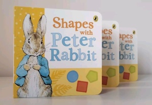 Peter Rabbit: Shapes with Peter Rabbit (Beatrix Potter) #BK484 - Img 2