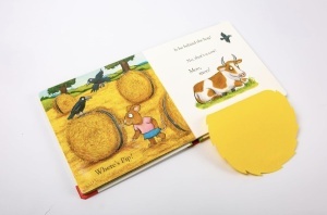 Pip and Posy: Where are you? - On the Farm - Felt Flaps, Axel Scheffler #BK566 - Img 8