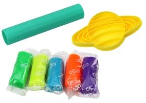 Set creativ “Opt Planete” din Plastelina, multicolor#JJ5391 - Img 7