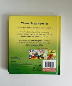 Three Step Stories: In the Garden - Lift the Flaps #BK492 - Img 9