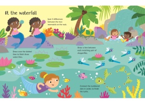 Usborne: Mermaid Activities - Wipe Clean (with Pen) #BK457 - Img 3