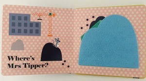 Where’s Mr. Digger? - Felt Flaps and Mirror #BK181 - Img 3