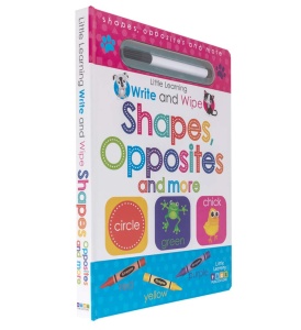 Write and Wipe - Shapes, Opposites and More #BK211 - Img 7