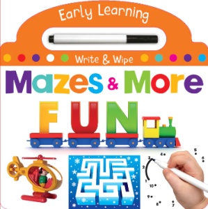 Write & Wipe - Mazes & More Fun #BK209 - Img 1