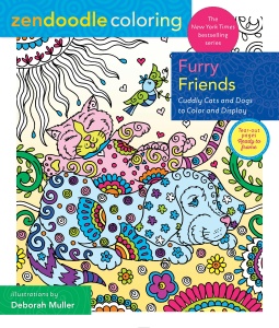 Zendoodle Coloring: Furry Friends #BK350